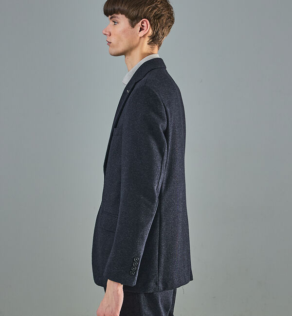 ABAHOUSE「【セットアップ対応】WOOL&times;COTTON ムリネ ジャージー ジャケット /」|テーラードジャケット|