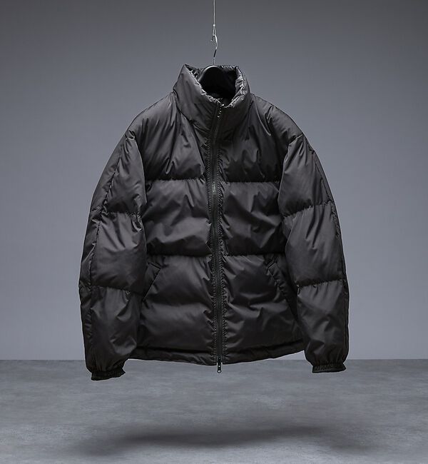 ABAHOUSE「【リバーシブル】シャーリング パデッドブルゾン / 中綿ジャケット / 撥水」|ダウン|