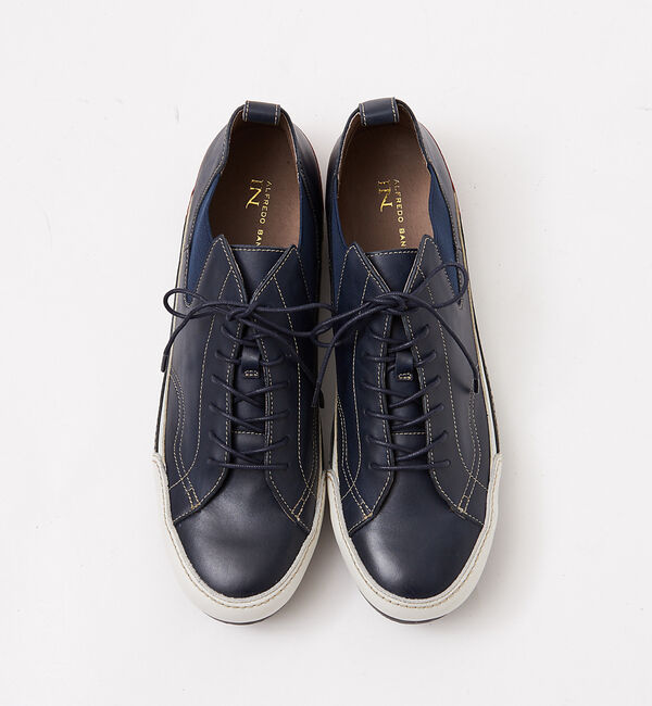 alfredoBANNISTER「【一部店舗＋WEB限定】ミドルカットレザースニーカー」|スニーカー|