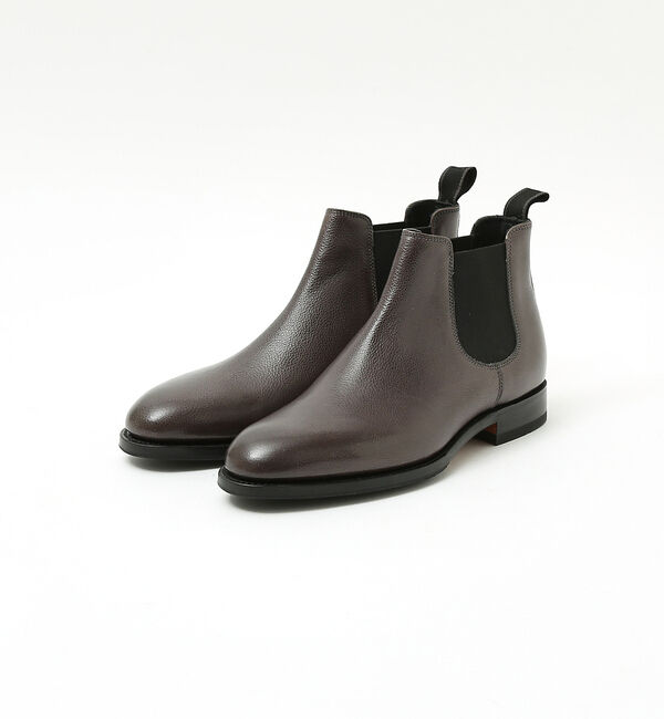 alfredoBANNISTER「【定番】グッドイヤー サイドゴアブーツ / チェルシーブーツ」|ショートブーツ|チャコールグレー