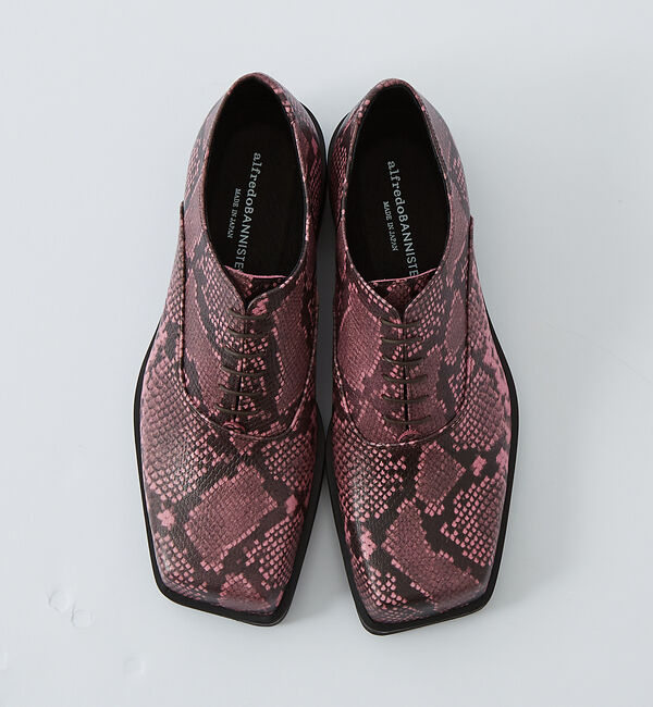 alfredoBANNISTER「パイソン オブリーク シューズ」|その他|
