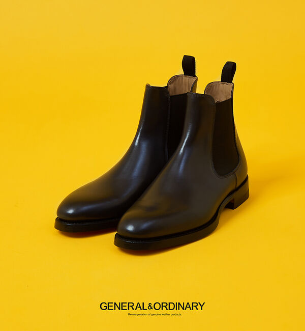 alfredoBANNISTER「【GENERAL&ORDINARY】チェルシーブーツ」|ショートブーツ|グレー