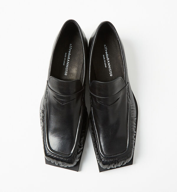 alfredoBANNISTER「オブリークトゥ ギャザー ローファー」|ローファー|