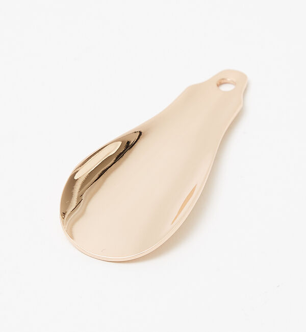 alfredoBANNISTER「ソリッドブラス シューホーン/靴べら」|シューケア|ピンクゴールド