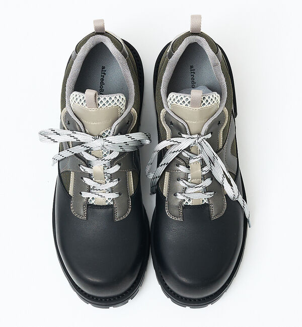 alfredoBANNISTER「パーツブロック ドッキング スニーカー」|スニーカー|