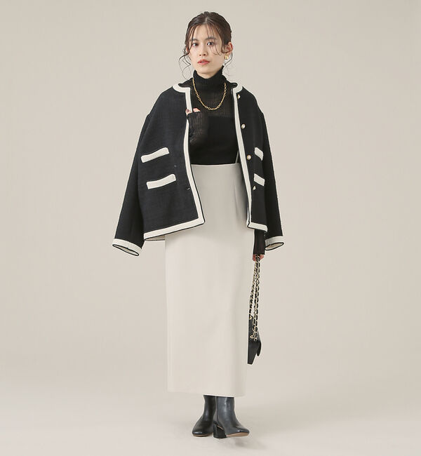 Rouge vif「【XSサイズ展開】【ロングセラー】ハイウエストサスペンダースカート」|スカート|