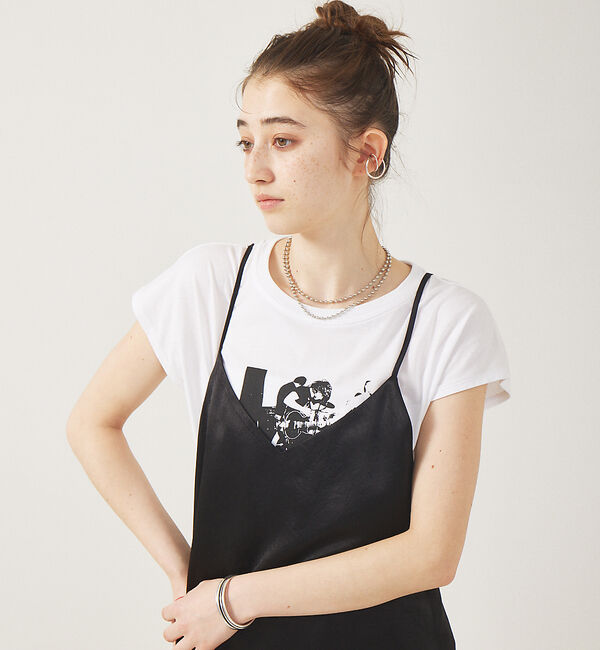 Rouge vif「アセテートキャミワンピース」|ワンピース|