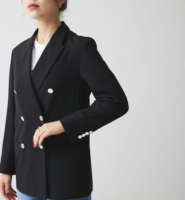 Rouge vif「【セットアップ対応】 ダブルジャケット」|テーラードジャケット|