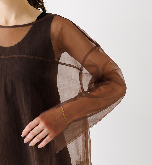 Rouge vif「チュール シアーブラウス」|シャツ・ブラウス|