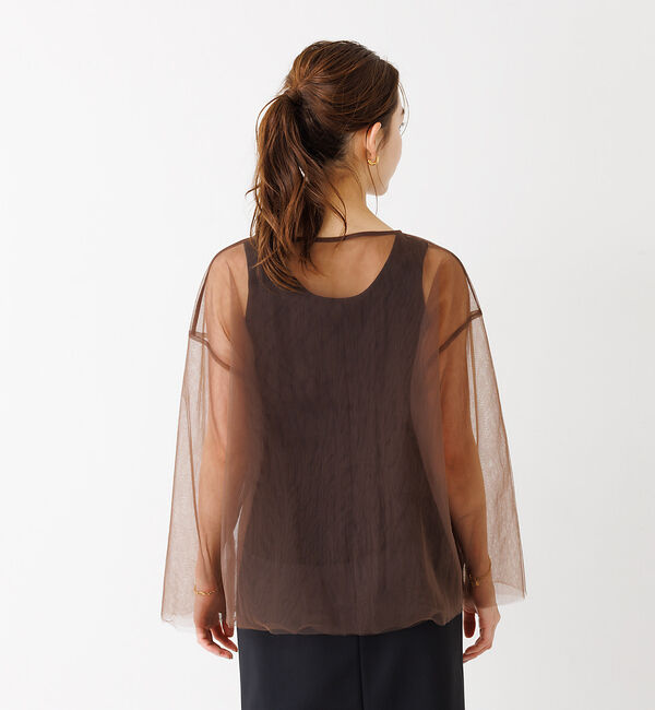 Rouge vif「チュール シアーブラウス」|シャツ・ブラウス|