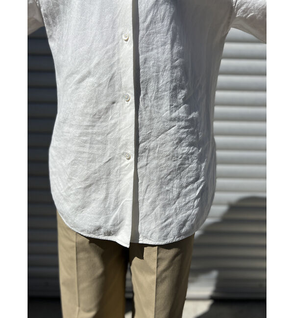 Rouge vif「綿麻レギュラー ナチュラルシャツ」|シャツ・ブラウス|