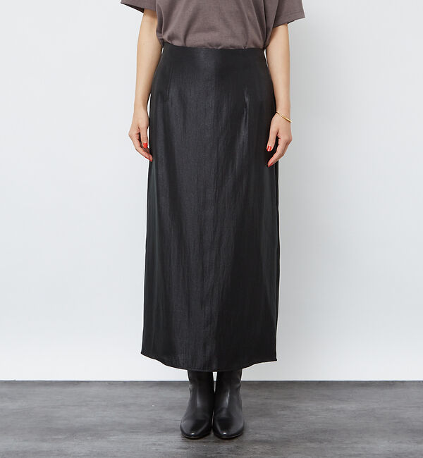 Rouge vif「【3サイズ展開】ソフトグリッターＩラインスカート」|スカート|