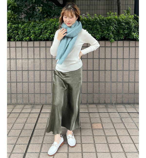 Rouge vif「バイヤスロングスカート　顔料染」|スカート|