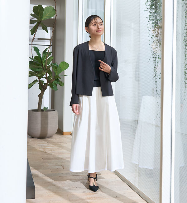 Rouge vif「イージーウエストギャザースカート」|スカート|