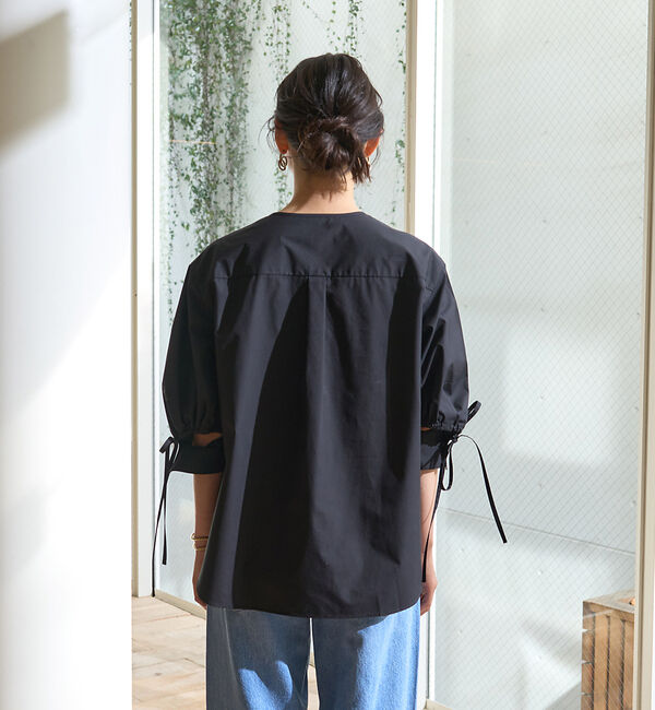 Rouge vif「スラッシュカフス・パフ袖ブラウス」|シャツ・ブラウス|