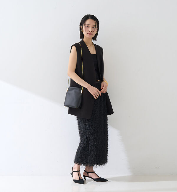 Rouge vif「【セットアップ対応】ストレッチダブルクロスジレ」|ダウンベスト・ベスト|