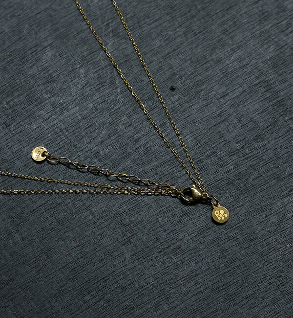 Rouge vif「【PETIT MOMENTS/プティ・モーメント】2連レイヤードネックレス De」|ネックレス|