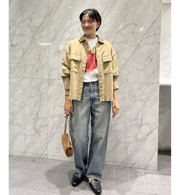 Rouge vif「【SOMETHING/サムシング】SOMETHING ELSA ヴィンテージルー」|デニム|