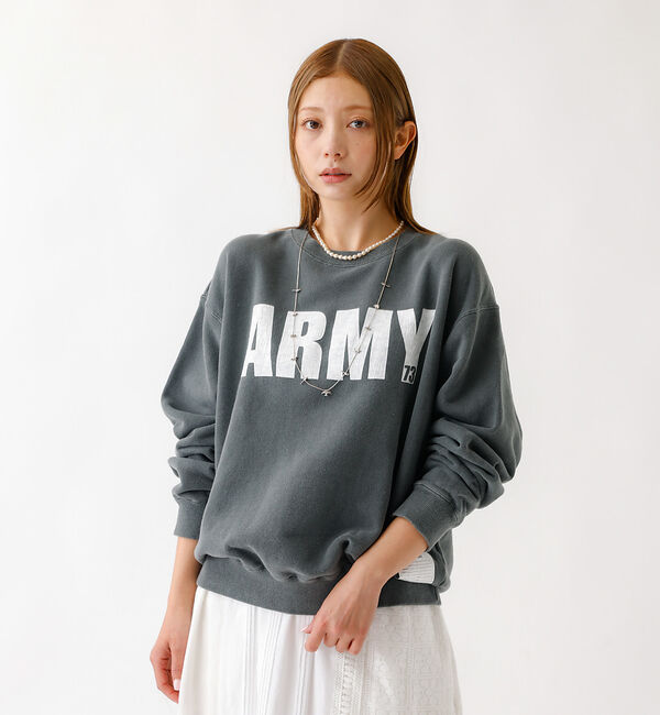 Rouge vif「【JOHNBULL/ジョンブル】クルースウェット/トップス/スウェット【WEB限」|Tシャツ・カットソー|