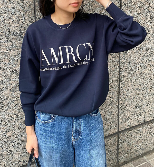 Rouge vif「【AMERICANA&times;MICA＆DEAL/ アメリカーナ&times;マイカ】ロゴニット」|ニット・セーター|