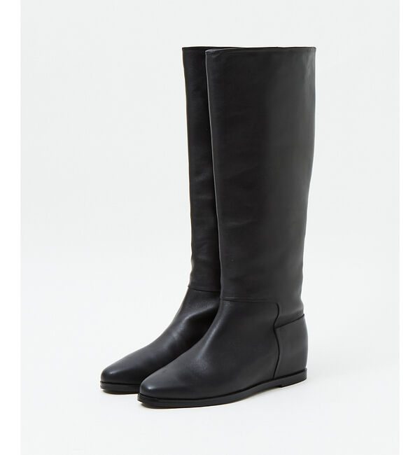 Rouge vif「【REMME／レメ】フラットインソールロングブーツ」|ショートブーツ|