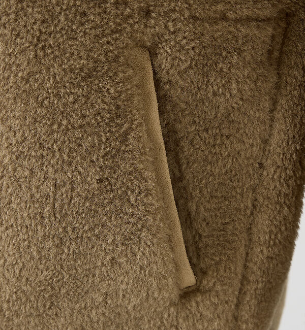 Rouge vif「【2サイズ展開】2WAYスウェードリバーシブルボアコート / ノーカラーコート」|ノーカラーコート|