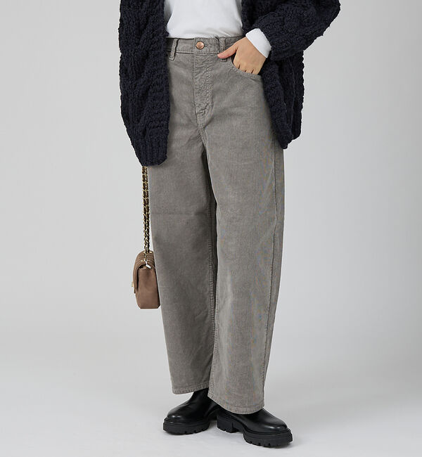 Rouge vif「【RED CARD/レッドカード】Oregon クロップド丈バルーンコーディロイ」|その他|