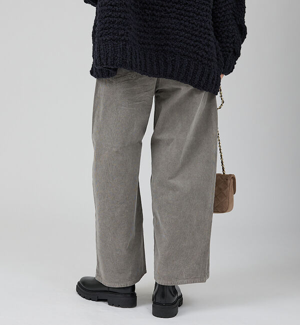 Rouge vif「【RED CARD/レッドカード】Oregon クロップド丈バルーンコーディロイ」|その他|