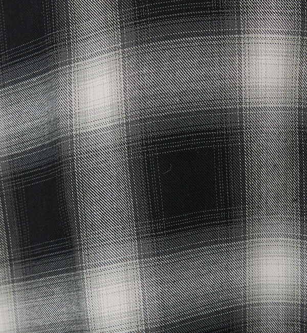 Rouge vif「オンブレーチェックオーバーシャツ」|シャツ・ブラウス|