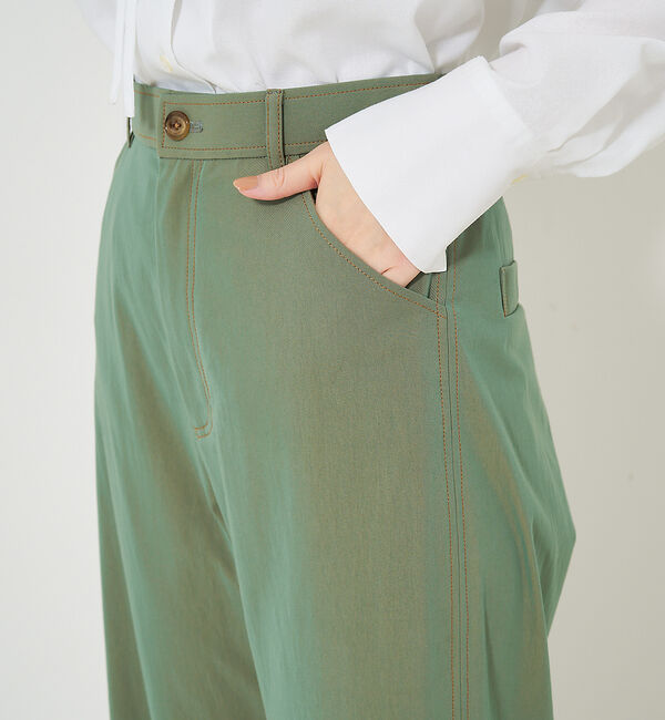 qualite「シャンブレーチノストレートパンツ」|その他|