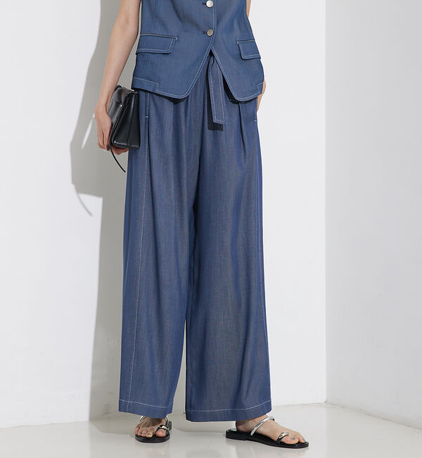 qualite「テンセルデニムパンツ」|その他|