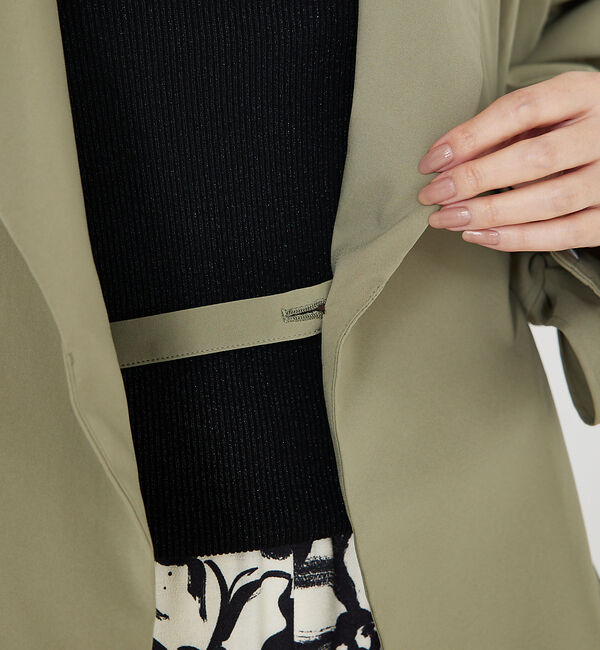 qualite「【撥水】ボックスタックダブルジャケット」|その他|