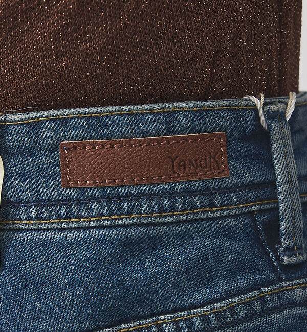 qualite「【YANUK】KATE (Loose Buggy) ワイドデニム」|デニム|