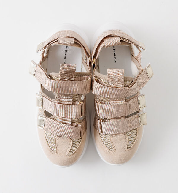 AU BANNISTER「【販売店舗限定】ベルクロスポーツサンダル」|サンダル|