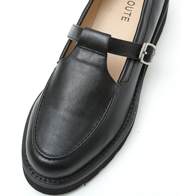 AU BANNISTER「【LAROUTE】ボリュームソールローファー」|ローファー|