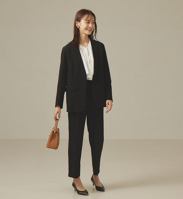 abahouse mavie「【感嘆パンツ】セミワイドパンツ」|スラックス|