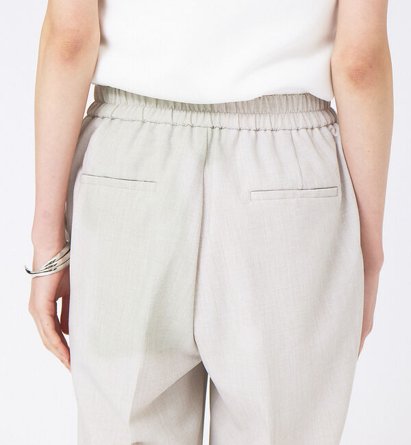 abahouse mavie「【感嘆】ドライタッチ・タックテーパードパンツ」|その他|