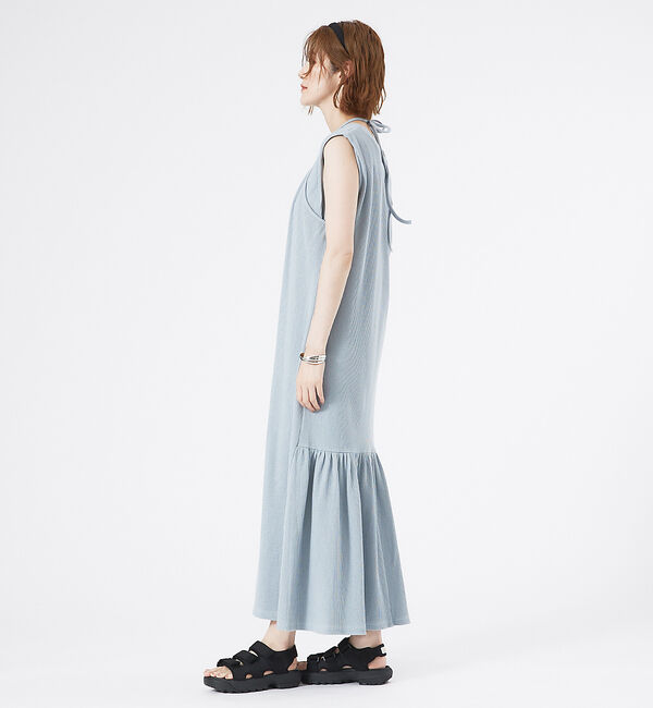 abahouse mavie「【大人のいちまんワンピ】カットリブレイヤード風ワンピ」|ワンピース|