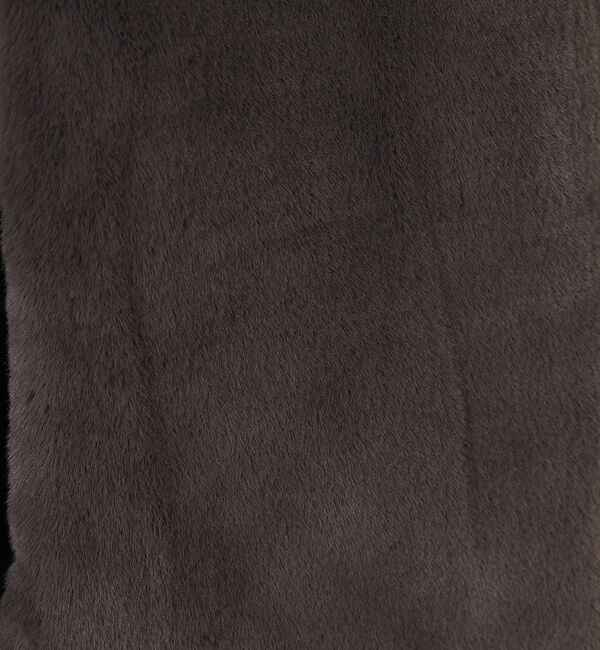 abahouse mavie「フェイクファーベスト」|ベスト・ジレ|