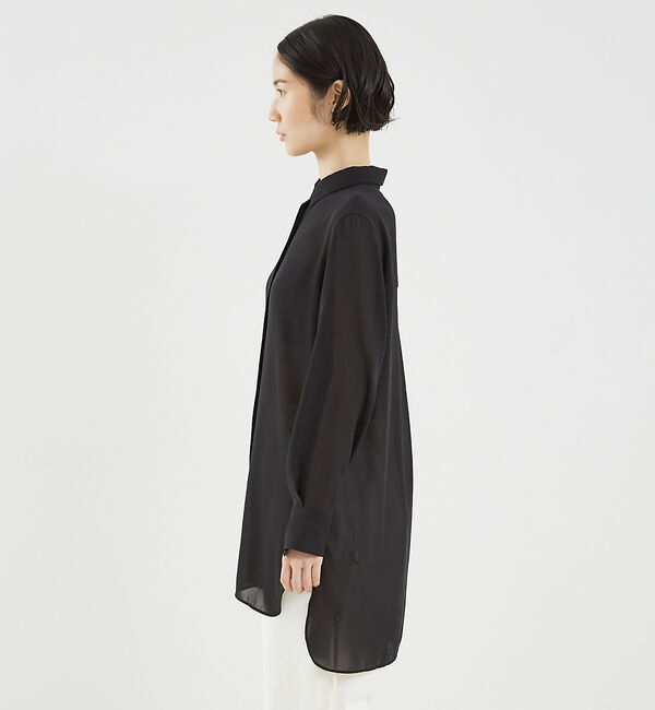 The Store by C' 「【COCUCA】シアーチュニックシャツ」|シャツ・ブラウス|