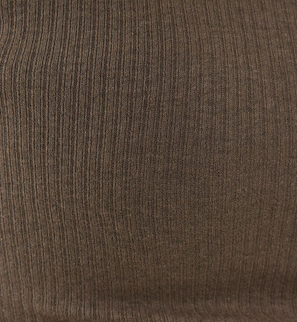 The Store by C' 「【NINETY PERCENT】ANIS SOFT RIB LONG SLEEV」|Tシャツ・カットソー|