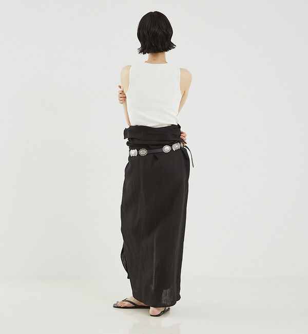 The Store by C' 「【COCUCA】リネンシャツワンピース」|ワンピース|