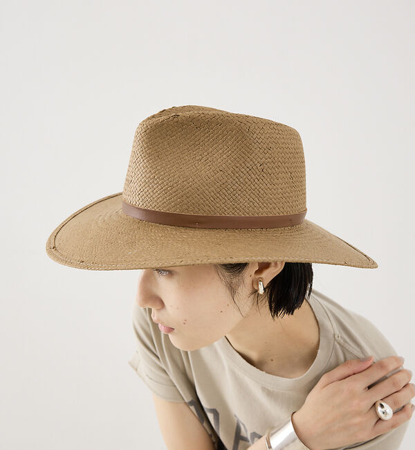 The Store by C' 「【JANESSA LEONE】SHERMAN／中折れハット」|その他|ブラウン