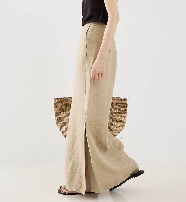 The Store by C' 「【COCUCA】リネンストレートスカート」|スカート|