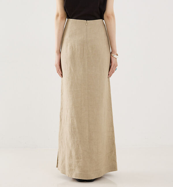 The Store by C' 「【COCUCA】リネンストレートスカート」|スカート|