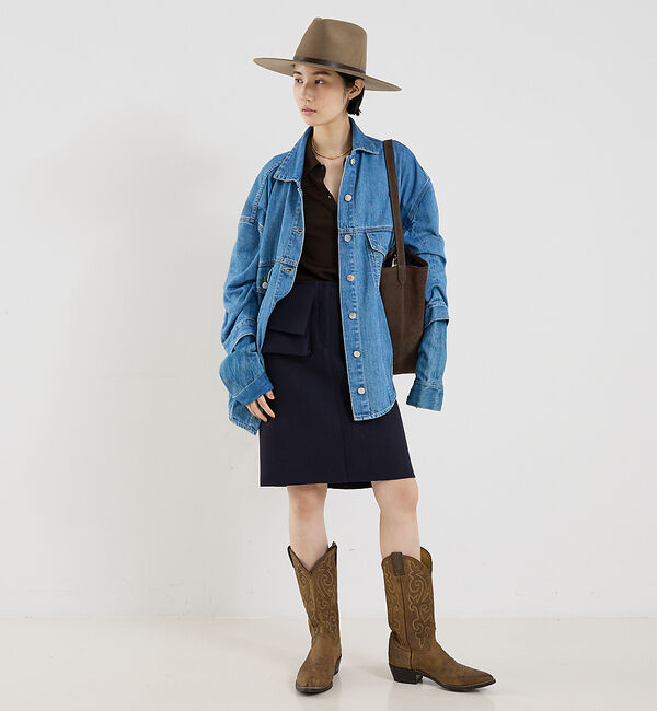 The Store by C' 「【COCUCA】シアーリブニット」|ニット・セーター|