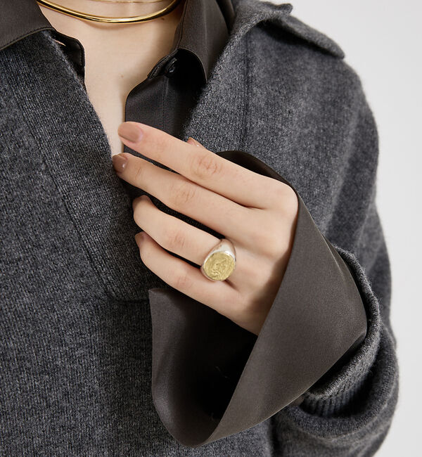 The Store by C' 「【GIGI】Roman Coin Signet Ring／シグネットリング」|リング|シルバー