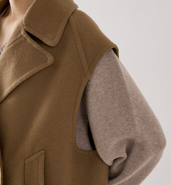 The Store by C' 「【COCUCA】リバーPコートベスト」|ピーコート|