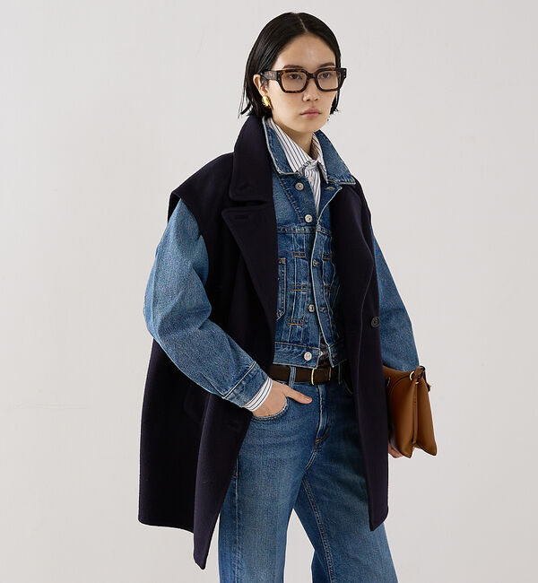 The Store by C' 「【COCUCA】リバーPコートベスト」|ピーコート|