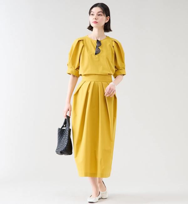 TIARA「タックコクーンスカート（セットアップ可）」|スカート|